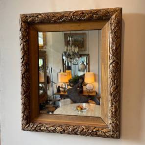 A French Gilt Mirror 